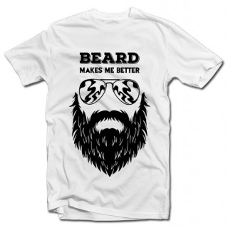 T-paidat "Beard makes me better"