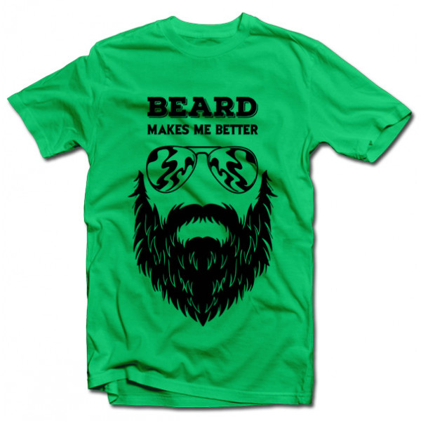 T-paidat "Beard makes me better"