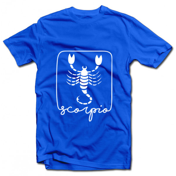 T-paita horoskooppimerkillä "Scorpio"