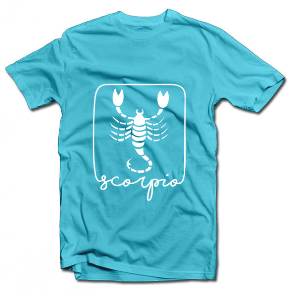 T-paita horoskooppimerkillä "Scorpio"