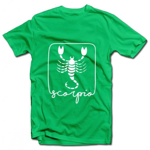 T-paita horoskooppimerkillä "Scorpio"