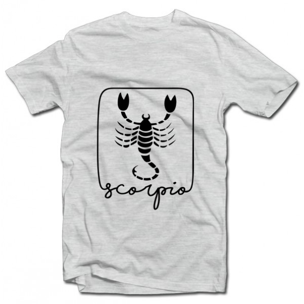 T-paita horoskooppimerkillä "Scorpio"