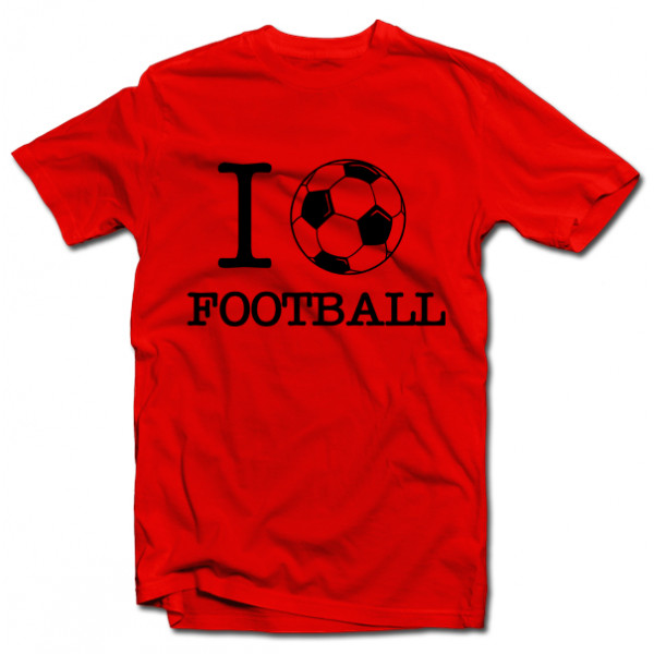 T-paidat "I love football"