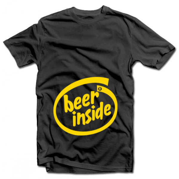 T-paita "Beer inside" T-paita "Beer inside"