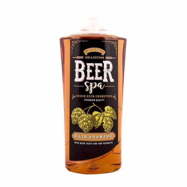 BEER SPA olutkosmetiikkasetti - suihkugeeli (250ml) ja shampoo (250ml).