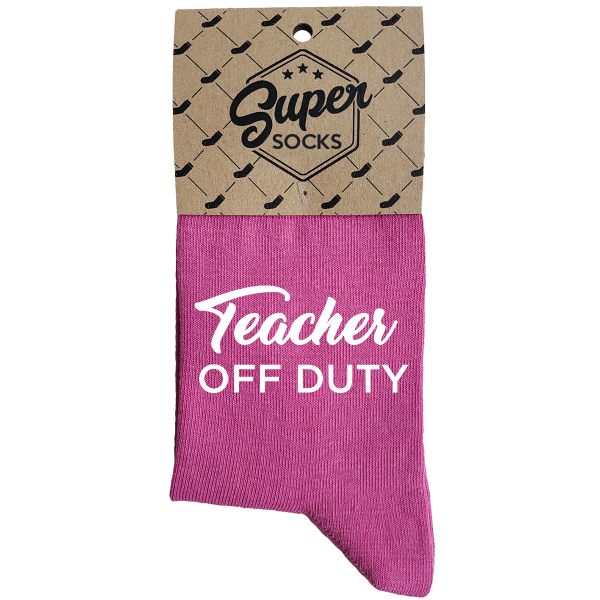 Naisten sukat „Teacher off duty“