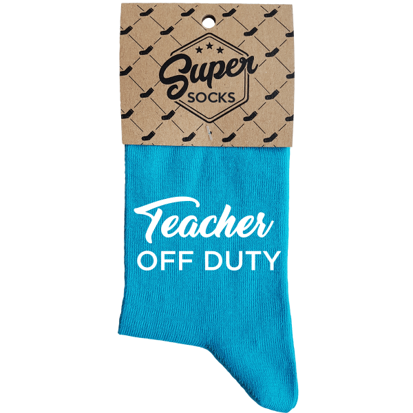 Naisten sukat „Teacher off duty“