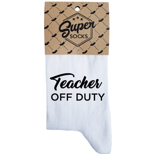 Naisten sukat „Teacher off duty“