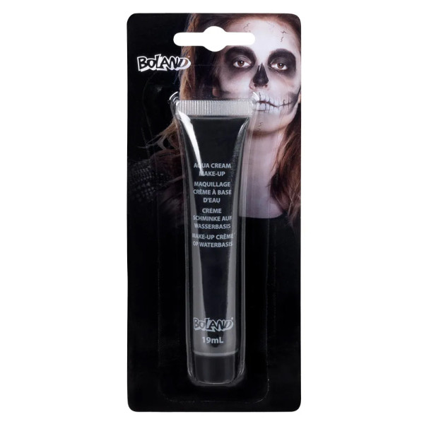 Musta Halloween-kasvomaali, 19ml