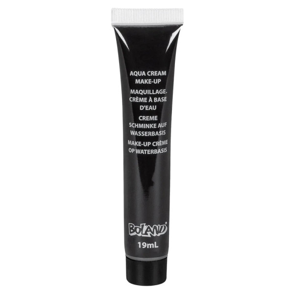 Musta Halloween-kasvomaali, 19ml