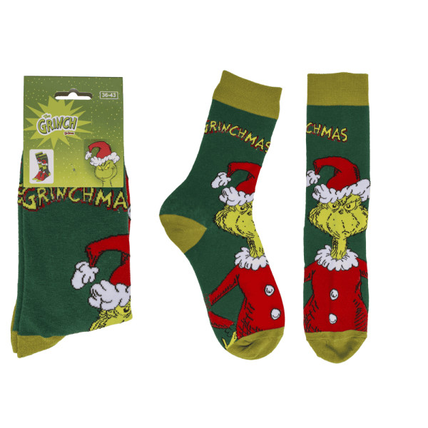 Vianočné ponožky "The Grinch"