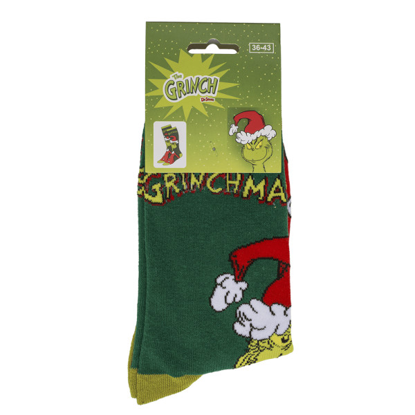 Vianočné ponožky "The Grinch"