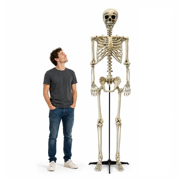 Jättimäinen XXL-luurankokoriste (240cm)