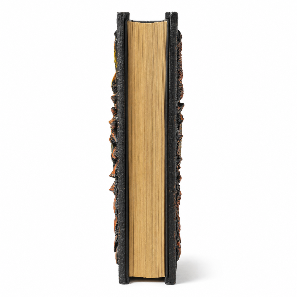 Muistikirja, jossa on 3D-lohikäärmeen silmä – ”The Dark Book”