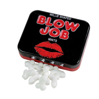 Karkit rasiassa "Blow Job Mints"