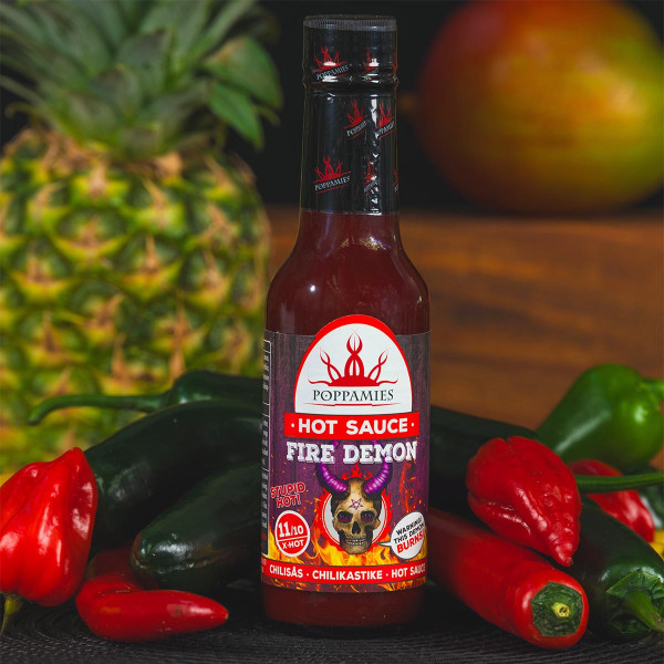 Tulisin Poppamies-kastike "Fire Demon", 150ml Tulisin Poppamies-kastike "Fire Demon", 150ml