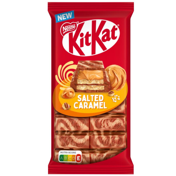 "KIT KAT" Maitosuklaa suolakinuskitäytteellä, 99g