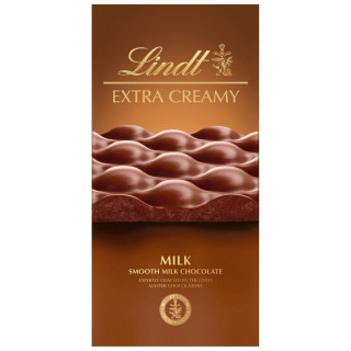 LINDT Extra Creamy -maitosuklaa, 80g