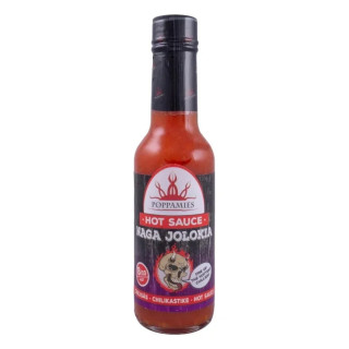 Poppamies Kastike "Naga Jolokia", tulinen, 150ml Poppamies Kastike "Naga Jolokia", tulinen, 150ml