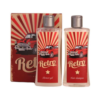 Kosmetiikkasetti "Retro Driver's Book" (2 x 250 ml)