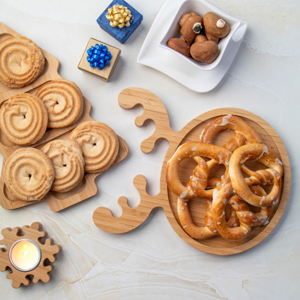 Puiset välipalatarjotin "Reindeer"