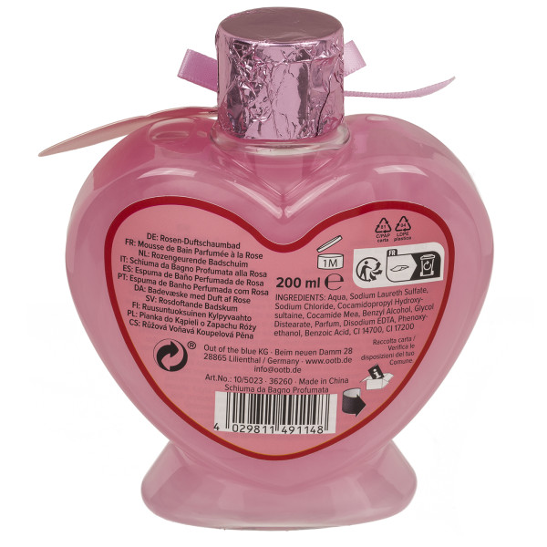 "Love"-kylpyvaahto ruusun tuoksulla, 200 ml