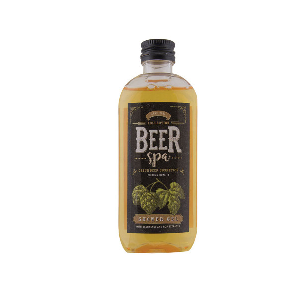 Suihkugeeli "BEER SPA" (100 ml) oluthiiva- ja humalauutteilla Suihkugeeli "BEER SPA" (100 ml) oluthiiva- ja humalauutteilla