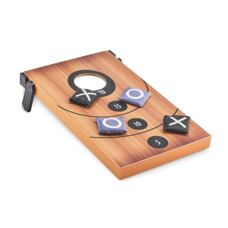 Kaksipuolinen peli "Cornhole"