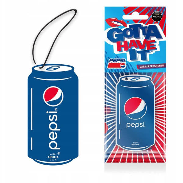 Ripustettava ilmanraikastaja "Pepsi"