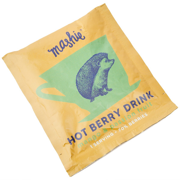 Berry Puree Tea "MASHIE" mangoilla ja passionhedelmällä (4 kpl x 40 ml)