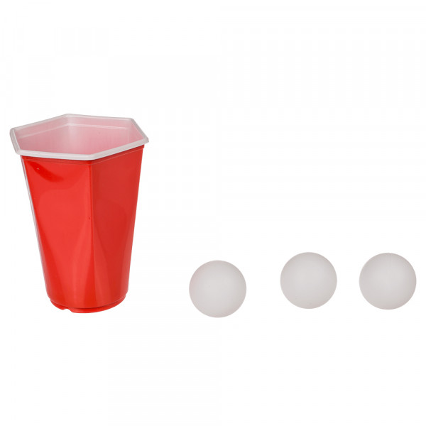 Juhlapeli "Hexagonal Beer Pong"