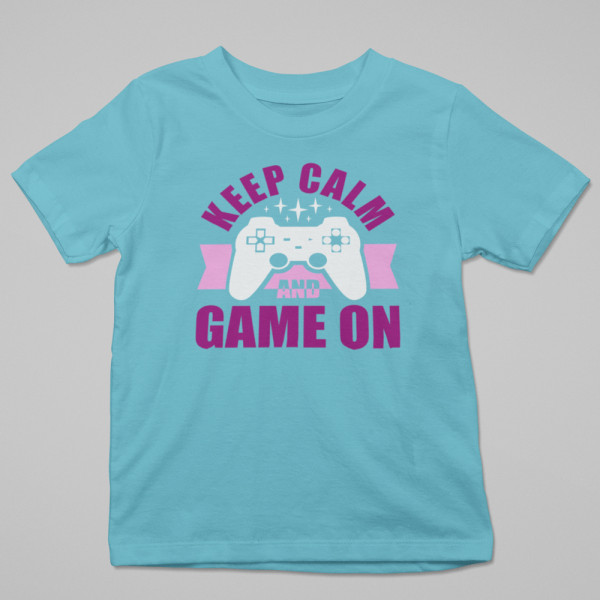 T-paidat "Keep calm and game on"