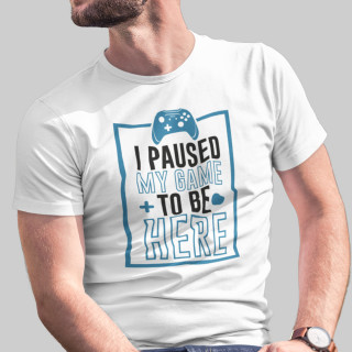 T-paidat "I paused my game"