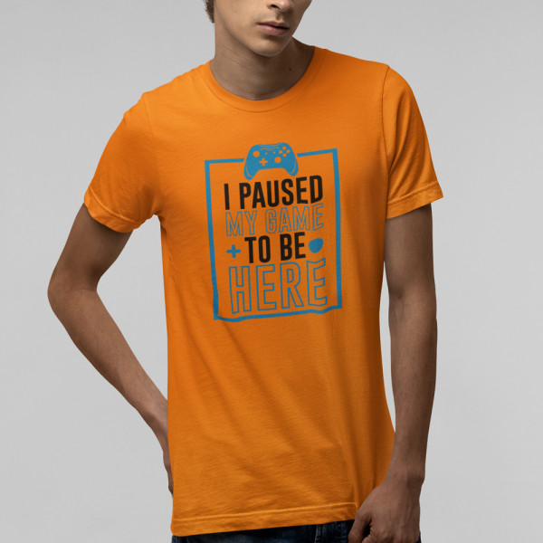 T-paidat "I paused my game"