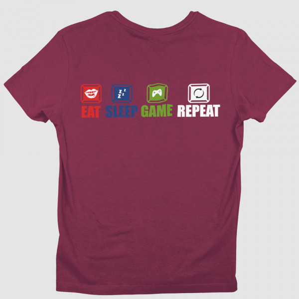 T-paidat "Eat.Sleep.Game.Repeat."