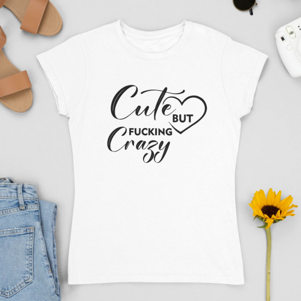 Naisten T-paita "Cute"