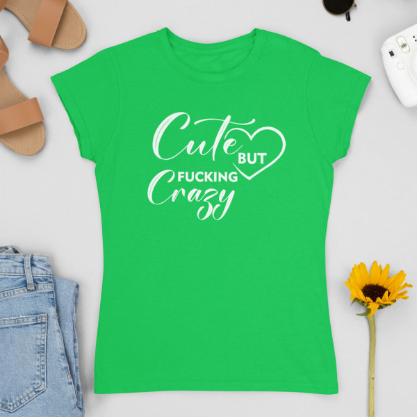 Naisten T-paita "Cute"