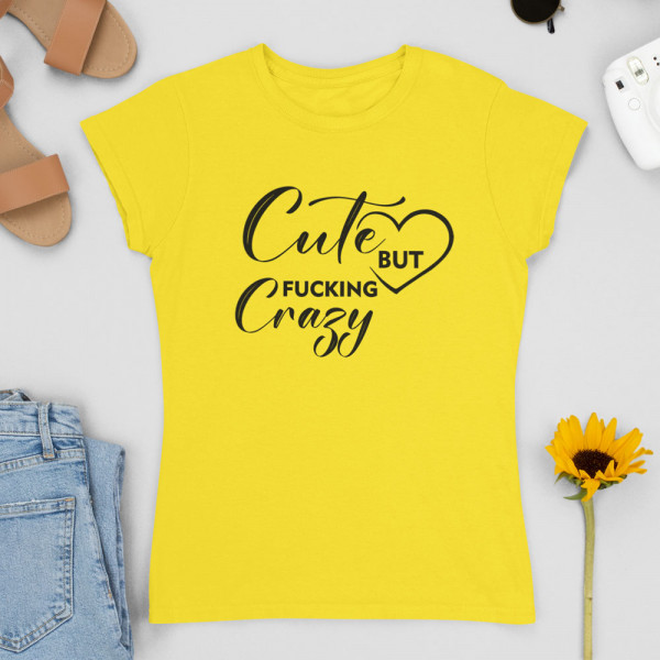 Naisten T-paita "Cute"