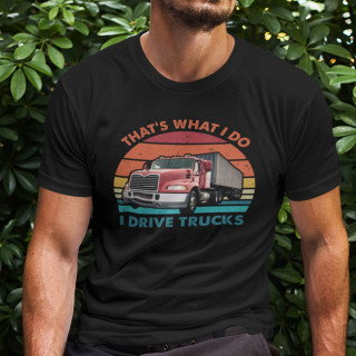 T-paidat "I drive trucks"