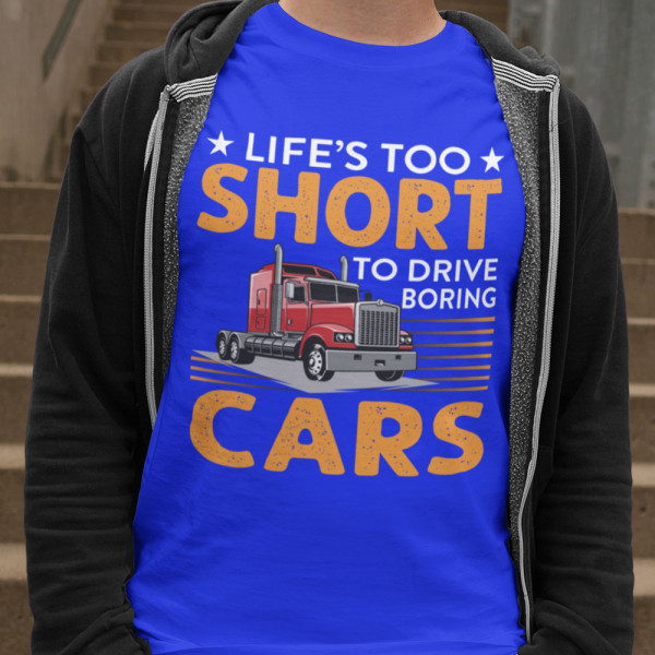 T-paidat "Life's too short to drive boring cars"