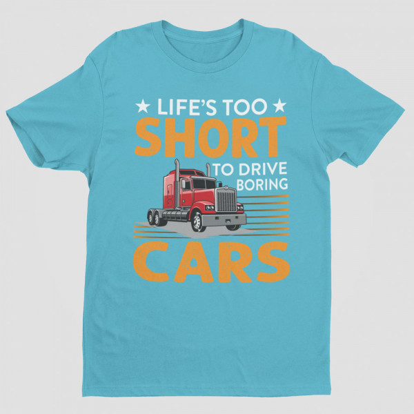 T-paidat "Life's too short to drive boring cars"