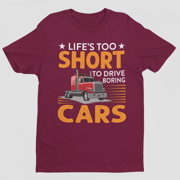 T-paidat "Life's too short to drive boring cars"