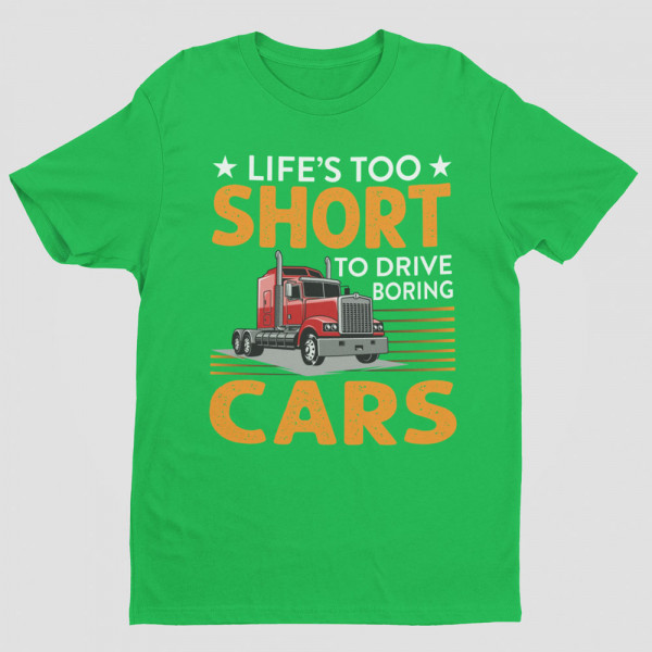 T-paidat "Life's too short to drive boring cars"