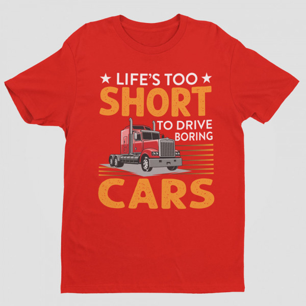 T-paidat "Life's too short to drive boring cars"