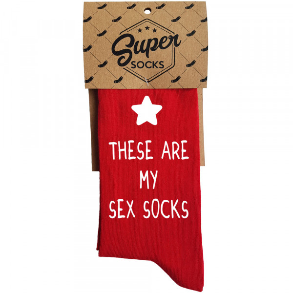 Sukat "These are my sex socks"