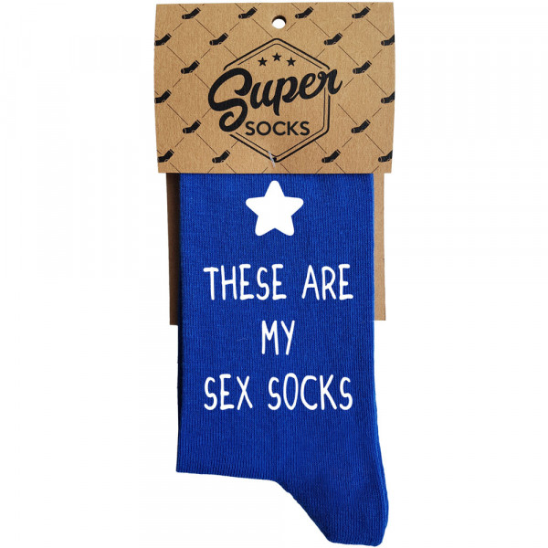 Sukat "These are my sex socks"