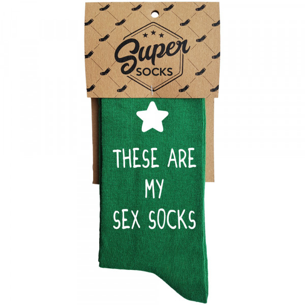 Sukat "These are my sex socks"