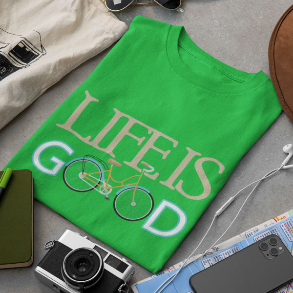 T-paita "Life is good" T-paita "Life is good"