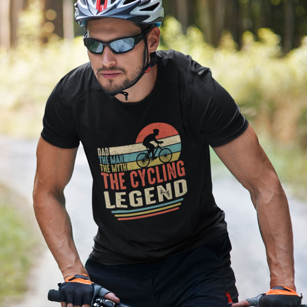 T-paita "The cycling legend"