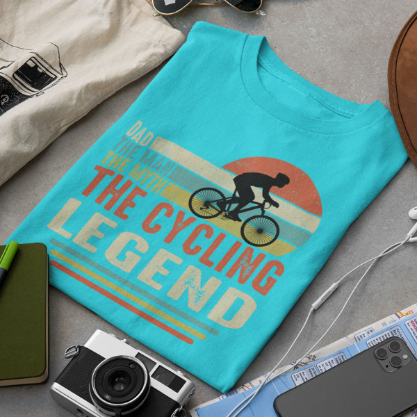T-paita "The cycling legend"